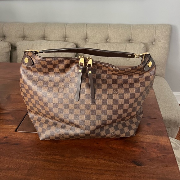 Louis Vuitton Damier Ebene Zip Shoulder Bag - Picture 2 of 15